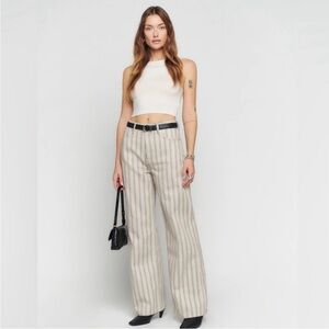 Reformation Cary High Rise Slouchy Wide Leg Jeans